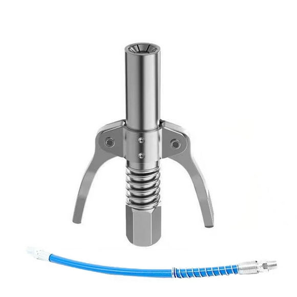 Yeacher Manual Electric Pneumatic Grease Machine Nozzle Gear Type High-Pressure Grease Nozzle Double Handle Locking Pliers Grease Machine Nozzle for M6 M-8 M-10 M12 Nozzles