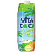 Vita Coco Coconut Water, Nutrients & Electrolytes Rich, Pineapple, 33.8 fl oz Tetra