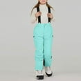 thumbnail image 6 of dgysar Girls Boys Girls Unisex Insulated Snow Ski Pants Winter Water-Resistant Windproof Outdoor Sky Blue 100, 6 of 6