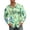 Light Green, variant on Hawaiian Mens Shirt Long Sleeve Tropical Print Button Down Shirts Summer Beach Vacation Shirt