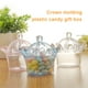 thumbnail image 4 of Caja de dulces de 6X Yuarrent multicolores transparente suministros de boda almacenamiento y organización del hogar, 4 of 6