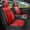 Black&Red33, variant on LAONNVIR Full Set Car Seat Covers,Black Leather Car Seat Protectors,Automotive Interior Cushions Custom Fit for Hyundai Elantra 2017-2025,Black&Grey