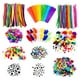 thumbnail image 2 of Artículos para artes y artesanías para niños, kit de suministros artesanal para adultos y niños, conjunto de artículos para artes escolares de, 2 of 9