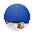thumbnail image 2 of Copco Non-Skid Pantry Cabinet Lazy Susan Turntable, 18-Inch, White/Blue, 2 of 6
