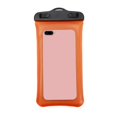 thumbnail image 2 of Waterproof Mobile Phone Bag Swimming Pouch Smartphone Sealed Pack Swimming Pool Beach Diving Storage Cover, Orange, 2 of 4