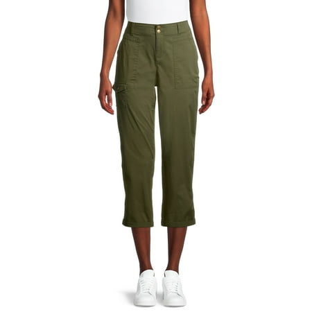 Time and Tru Women's Cargo Capri