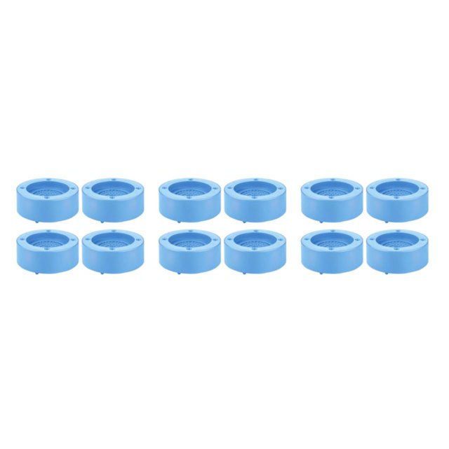 Youkk Anti Vibration Pads Noise Reduction Foot Base for Home Kitchen Washroom Accessory Blue Type B 3Set