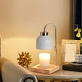 thumbnail image 1 of Candle Warmer Lamp Candle Heater Lamp Flameless Top Down Candle Melting Lamp White, 1 of 8