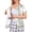 01-Gray, variant on Women's Adaptive Recovery Top, Short Sleeve Open Front Post Op Shirt with 4 Pockets