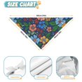thumbnail image 6 of Dog Bandana 1 Pack,Pioneer Flower Floral Print Pattern Bandanas for Dogs,Cat Bandana,Small/ Large Dog Bandana 2 Size,Dog Bandanas, 6 of 6