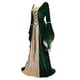 thumbnail image 2 of Vestido de disfraz Kranchungel medieval renacentista verde para mujer, 2 of 6