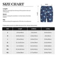 thumbnail image 3 of Pofeuu Party Shark Cut Print Men's Soft Woven Elastic Waistband Sleep Pajama Short-Medium, 3 of 6