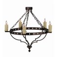 thumbnail image 6 of Meyda Tiffany 144951 Bottini 5 Light 31" Wide Semi-Flush Ceiling Fixture - MultiColor, 6 of 7