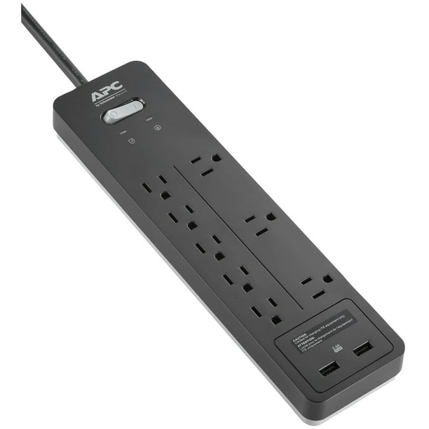 Apc 8 Surge Protector Power Strip With Usb Charging Ports 2160 Joules Surgearrest Home Office Ph8u2 Com - Wall Wart Power Strip Apc 8 Surge Protector Power Strip With Usb Charging Ports 2160 Joules Surgearrest Home Office Ph8u2 Com - Wall Wart Power Strip