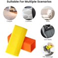 thumbnail image 5 of 2-Pack Pet Dog Cat Hair Remover for Cars Furniture Carpet Sofa Hollow Rubber Cleaner Brush, 5 of 6
