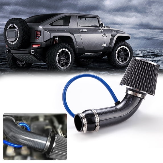 3" Inches Performance Cold Air Intake Kit with Filter & Intake Tube Pipe for Universal Car, Truck