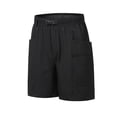 thumbnail image 4 of GrmtClth Mens Casual Shorts Elastic Waist Golf Shorts Lightweight Loose Beach Shorts 2026 Summer Gym Pants with Pockets Black M, 4 of 4