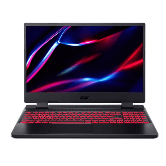 Restored Acer Nitro 5 15.6" Gaming Laptop (AN515-58-55MD) – Intel Core i5-12450H, 12GB RAM, 512GB SSD, Windows 11 – Obsidian Black – Open Box
