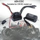 thumbnail image 4 of RC Car ESC, Motor RC A Prueba De Agua, 60A ESC Para 1/10 RC Car Kids Fugacal Ocean Broad Surfboard Fins, 4 of 8