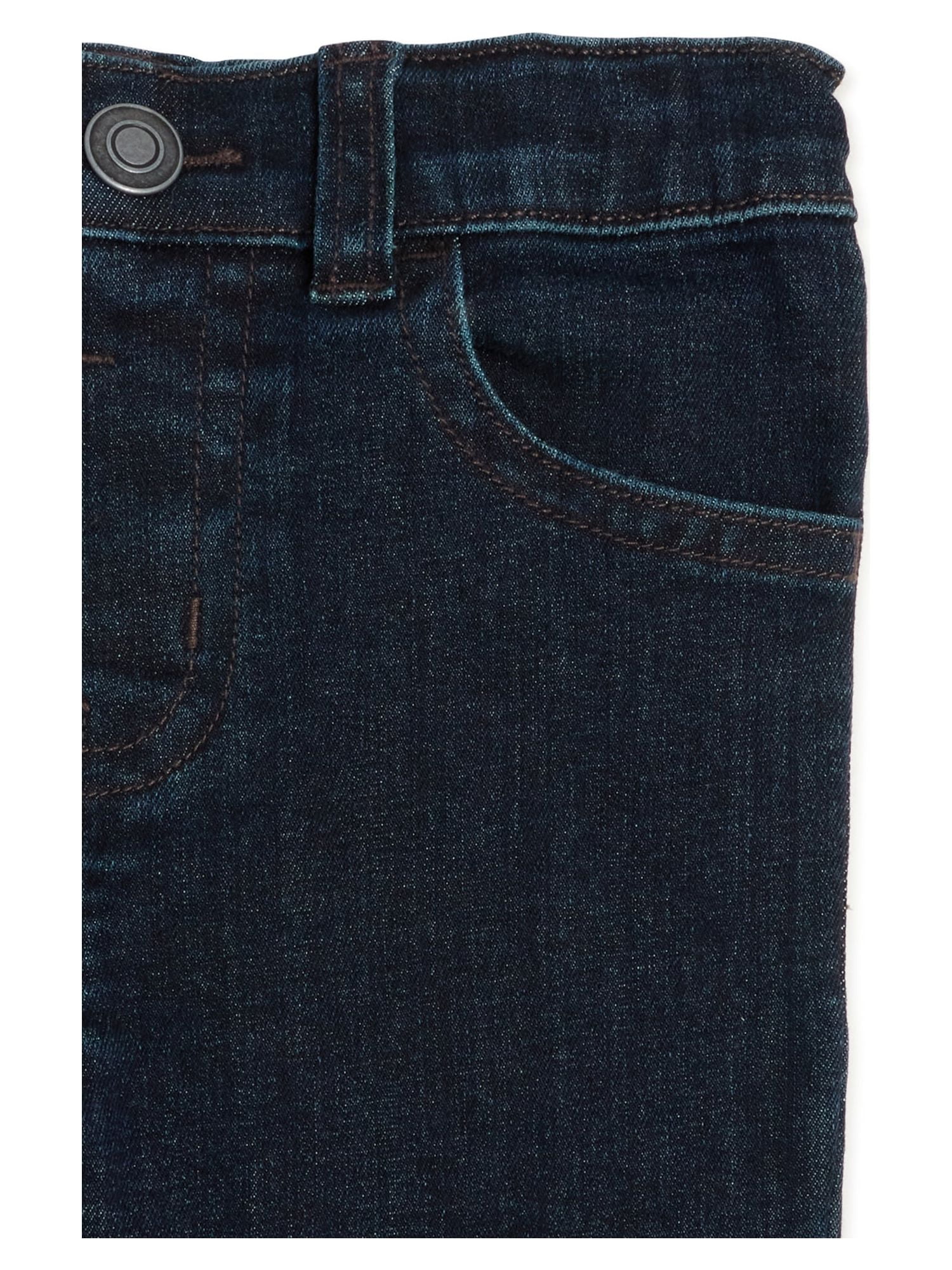 Garanimals Toddler Boy Slim Fit Denim Jeans and Twill Pants Multipack, 3-Pack, Sizes 12M-5T