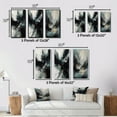 thumbnail image 4 of Designart "Liquid Movements in Abstraction III" Abstract Liquid Ink Wall Art Set Of 3 - Grey Liquid Ink Gallery Set For Office Decor, 4 of 7