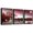 Red Landscape Black Framed, variant on Wall Art For Living Room black and white Blue tree moon Canvas Wall Decor for Home artwork Painting 12" x 16" 3 Pieces Canvas Print For bedroom Decor Modern Salon kitchen office Hang a picture