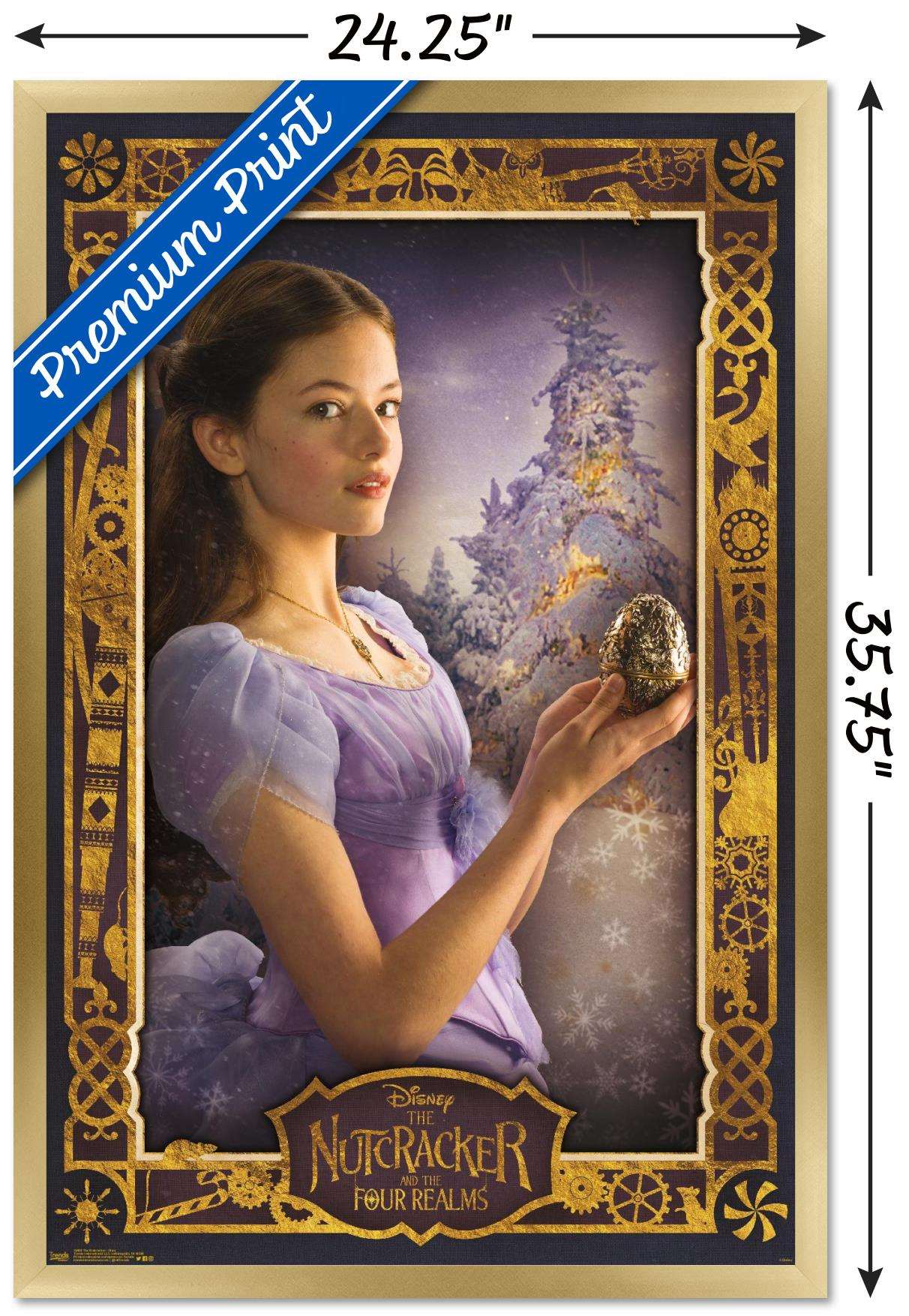 Disney The Nutcracker - Clara Wall Poster, 22.375" x 34", Framed