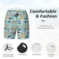 thumbnail image 3 of Fuzoiu Dogs Print Men's Swim Shorts,Quick-Dry Double-Layer Swim Trunks,Board Trunks,Beach Shorts Swimwear Bathing Suits-X-Large, 3 of 6