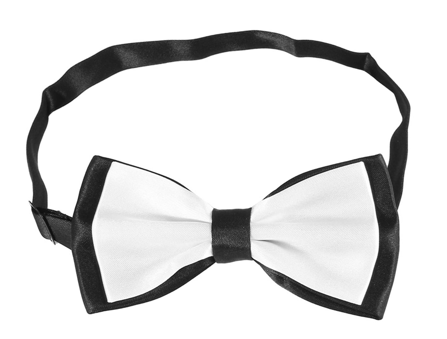 New Dark Yellow With Holiday String Lights Clip-On Cotton Bow Tie