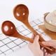 thumbnail image 1 of Cuchara de sopa de madera maciza, cuchara de olla caliente con mango largo, utensilios de cocina LingWen 9024715681522, 1 of 1