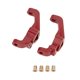 thumbnail image 4 of Vogacara Copa de dirección de 2 piezas, estructura firme de latón, accesorios para coche teledirigido, Base Servo, exquisita instalación práctica, Kits de construcción modelo Rojo Vogacara FN011103-02, 4 of 6