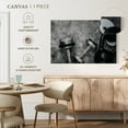 thumbnail image 5 of Elephant Stock Strength Training Equipment Wall Art - Horizontal Canvas Wall Art - Hallway Wall Decor - Sports Canvas - Black And Gray Decor - 48" x 32", 5 of 8