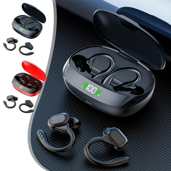 Viflosae Language Translator Device Translation Headphones Wireless Bluetooth Al Translation Earphones with High Definition Call 1200mAh Battery for Business Meetings Travel and Work
