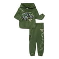 thumbnail image 2 of Monster Jam Boys Hooded Graphic Sweatshirt and Jogger Pants Set, 2-Piece, Sizes 6-12, 2 of 13