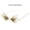 GLOD BROWN, variant on Adult Sunglasses Dragonfly Wings Design Metal Frame PC Lens UV400 Protection Stylish Personality Strong Durable Sunglasses Unique Design Fashion Eyewear