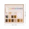 thumbnail image 2 of Halloween Ghost Pearl Art DIY Kit(Cat),Beginner Friendly Handmade Art for Tabletop Wall Decor,Holiday Gift for Adults Family, 2 of 2