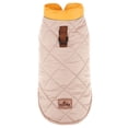 thumbnail image 2 of Deago Reflective Waterproof Dog Winter Coat Cold Weather Windproof Warm Dog Jacket Pet Vest for Small Medium Large Dogs (Beige, M), 2 of 11