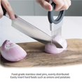 thumbnail image 3 of Bearachild Soporte de corte de cebolla de acero inoxidable de 12 agujas Gadget de corte de cocina fácil de enchufar de corte antideslizante Cortador Cocina y Comedor Bearachild HA013890-00, 3 of 6