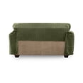 thumbnail image 3 of Innovative Textile Solutions 1-Piece Mason Throw Loveseat Slipcover, Green, 3 of 5