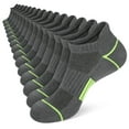 thumbnail image 2 of LOOIKOOS 15 Pairs Men Ankle socks Short Low Cut Comfort Breathable Casual Athletic Socks with Tab, 2 of 5