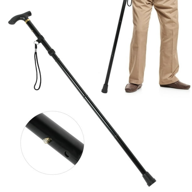 Walking Canes For Seniors, Walking Cane, Adjustable Height Folding Trekking  Hiking Pole For Old Man 