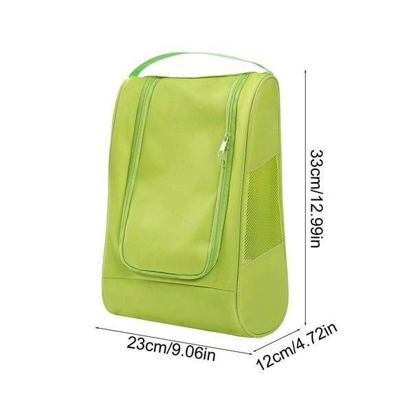 Qiweii Oxfords Cloth Shoe Bags - Extra Large Waterproof Shoe Organizers with Breathable Mesh, Perfect for Gym/Camping/Hiking, Multi-Purpose Storage Bag