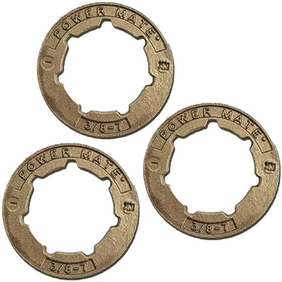 Oregon (3 Pack) 11892 0.325 in. SM7 Power Mate Small Rim Sprocket - 11892-3PK