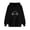 Black Sweatshirts, variant on Htigea Women's Heart Graphic Sweatshirts Drawstring Hoodies Baggy Long Sleeve Hooded Pullover Casual Loose Fit Tops Pocket Fall Winter Outfits Army Green S