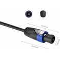 thumbnail image 3 of Cable de altavoz Yoico Cable Speakon a Speakon de 6 pies y 12 AWG, 3 of 6