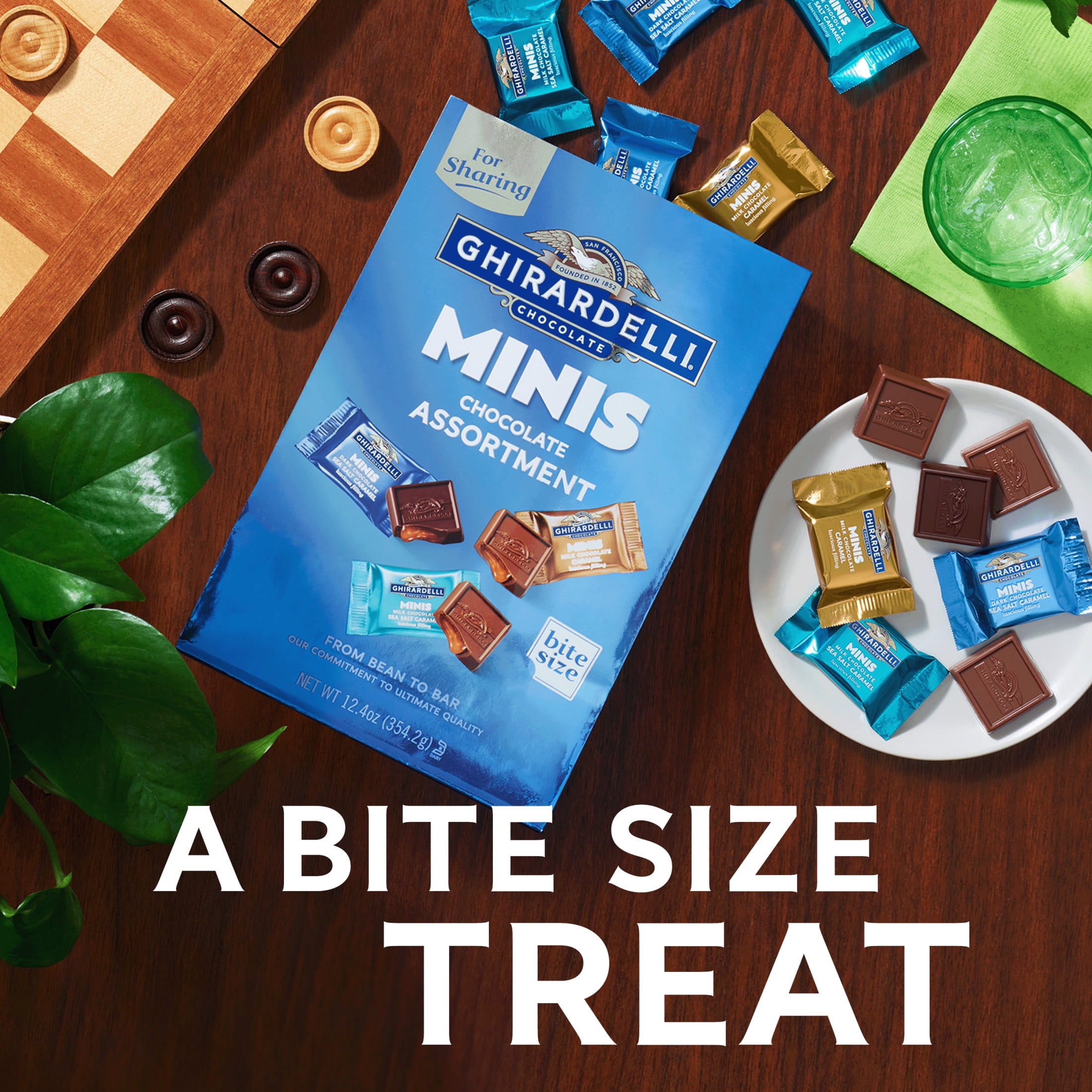 GHIRARDELLI Minis Chocolate Assortment, 12.4 oz Bag