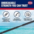 thumbnail image 3 of Penn Carnage III Boat Conventional Casting Fishing Rod, 7’, Loads 40 – 80 Lbs, Black, 3 of 10