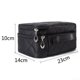 thumbnail image 3 of Neceser y organizador de maquillaje Organizador de neceser de viaje de doble capa con espejo UHUSE Bolsa de maquillaje, 3 of 10