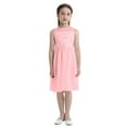 thumbnail image 3 of YONGHS Flower Girls Dress Wedding Bridesmaid Evening Formal Lace Gown 2-16 Pearl Pink 8, 3 of 7