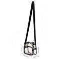thumbnail image 2 of Clear Bag Stadium Approved, Transparent Crossbody Purse Adjustable Shoulder Strap, 2 of 4